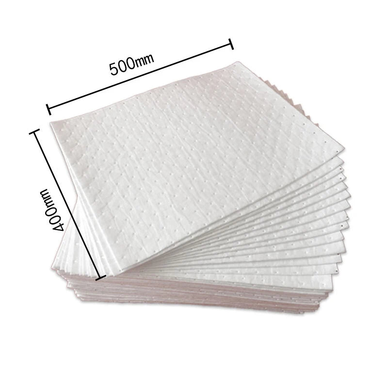 Oilspillpro OOA-M0300 Mid-Weight Oil Absorbent Pads for Oil Spill