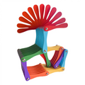Wooden Toys Kids Creative Puzzles Early Educational Color Cognitive Game Blocks Montessori Eco-friendly Educational Toy