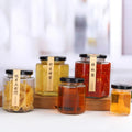 Best Premium Glass Jar With Lid for Food Grade Honey Jam Storage Containers Jars Food Packaging