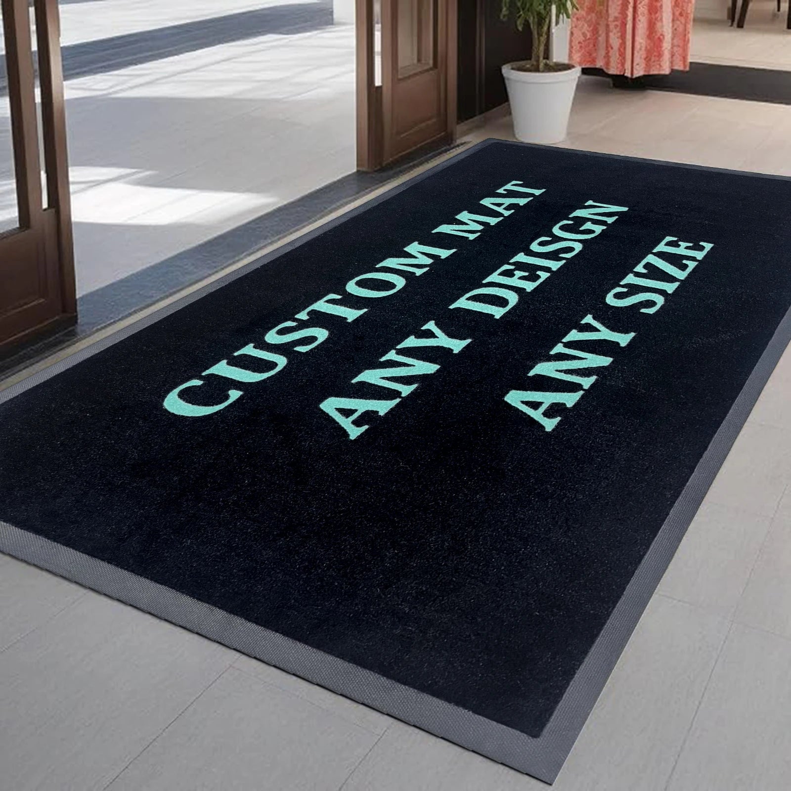 Custom Printed Runner Rug Door Mat Hallway Personalized Area Logo Floor Carpet Custom Designer Printed Rugs Carpets