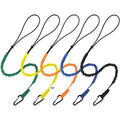 Retractable Tool Lanyard with Aluminum Nut Lock Carabiner Tool Tether Lanyards for Hand Power Tools
