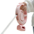 Multifunctional Rechargeable LED Pet Leash Nylon Tape One-Handed Brake Heavy Duty Retractable Dog Leash with Poop Bag Dispenser