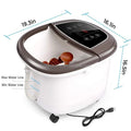 Home Pedicure Machine Foot Spa Bath Massager With Bubble and Automatic Rotary Massage Rollers