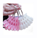 10 Pcs 5 Colors Nail Accessories Tool Pink Black Nail Contrast Card Plate Display Practice Nail Tips Color Display