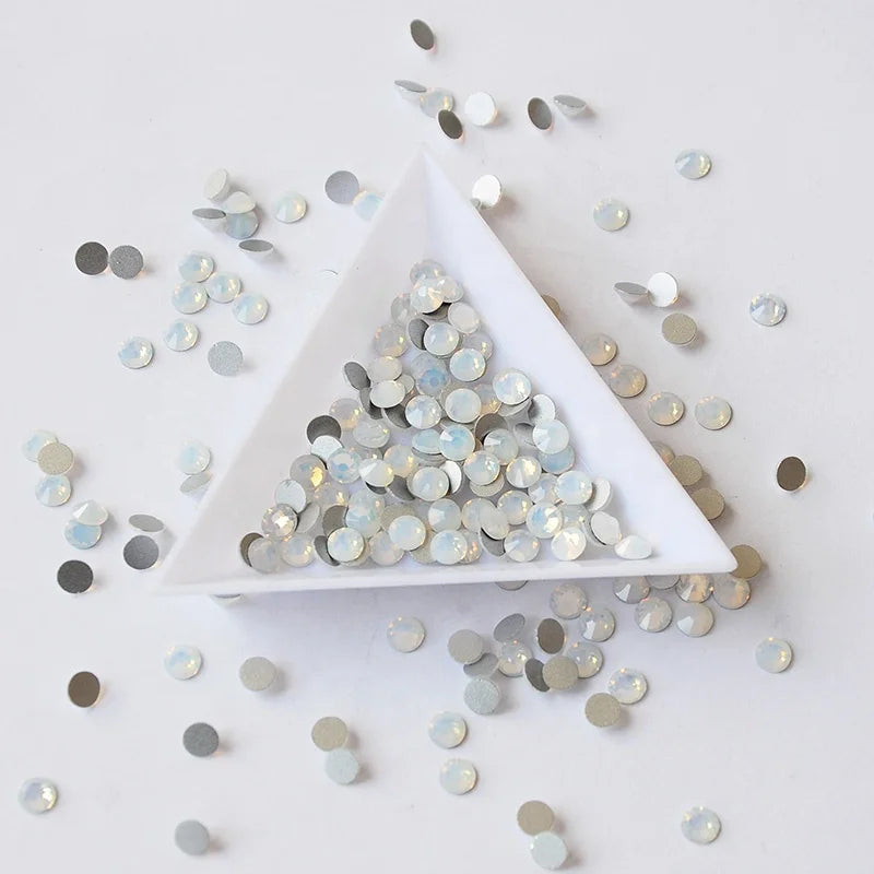 Hot Sell Round Flatback Crystal Nail Stones Crystal  Rhinestone for Nail Art
