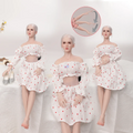 Lifelike 60Cm 24 Inch 1/3 Full Body Solid Silicone Human Girl Mannequin Female Anime Figure Lady Collectibles Doll Movable Limbs