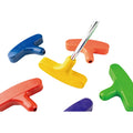 6 Colors Mini Rubber Head Golf Putters Kids Golf Putter Steel Shaft for Right or Left Handed