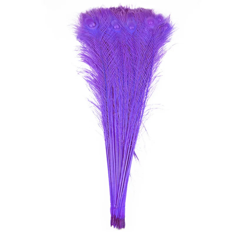 Natural Peacock Eye Peacock Feathers for Sale Party Carnival Home Wedding Centerpiece Xmas Vase Holiday Decor DIY Craft Floral