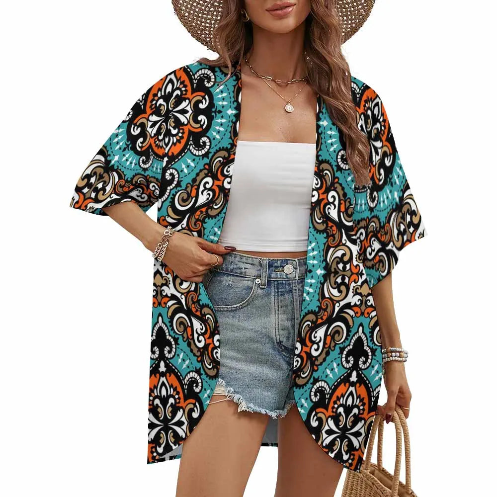 Women V Neck Long Sleeves Plus Size Women's Cardigan Jacket Drop Shipping Customized Logo Four-sided Projectile Knitted Cardigan
