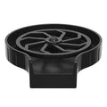 Coffee Shop Bar Accessories Automatic Plastic Cup Washer Glass Pitcher Rinser Black Glass Rinser for Kitchen Sinks