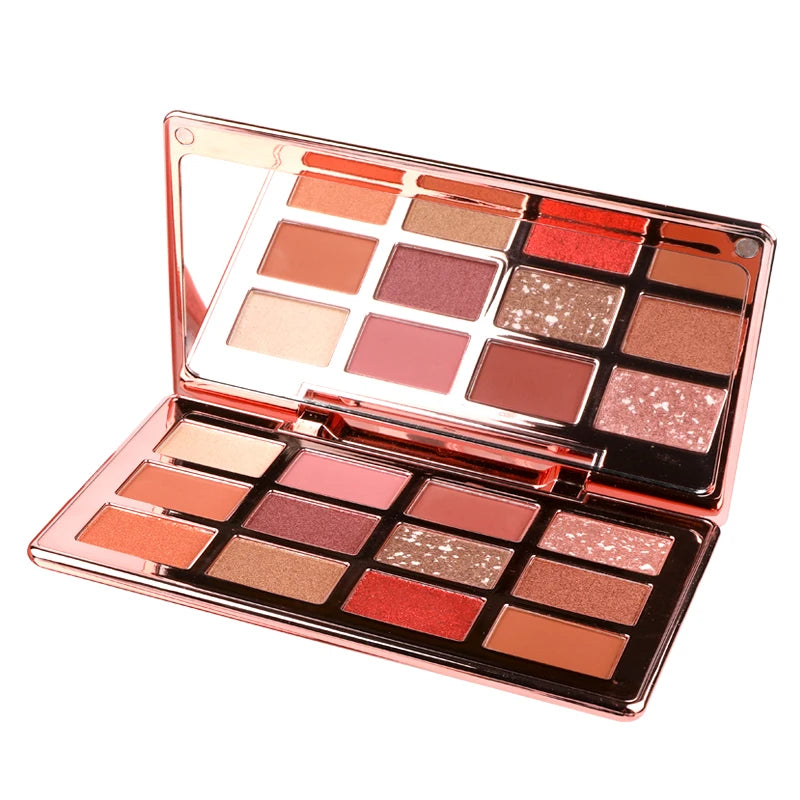 Private Label 12 Colors Eye Shadow Professional Eyeshadow Make up Pigment Primer Makeup
