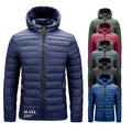 Winter Padding Jackets Custom OEM Hooded Puffer Coat Men's Padded Down Winter Jacket Plus Size Men's Bubble Jacket