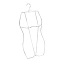 Gold Folding Swimwear Hanger Swimsuit Metal Cloth Hanger for Wholesale