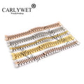 20mm Luxury Jubilee Silver Two Tone Gold Strap Bracelet 316L Stainless Steel Solid Screw Links Curved for Rolex for Datejust GMT