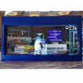 Store Window Advertising and Conference Hall Display Indoor Transparent LED Screen for Video Exhibitions and Conferences