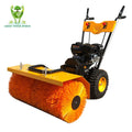4-Stroke Handheld Turf Combing Machine Grass Sweeper Artificial Grass Grooming Outdoor Snow-Covered Ground Cleaning Steel Nylon