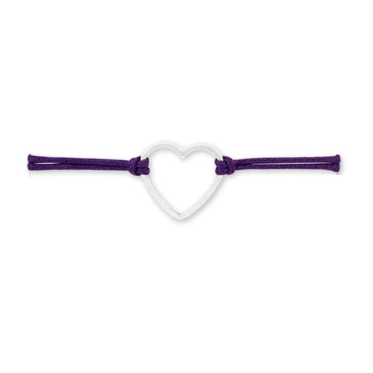 Custom Girlfriend Bracelets Jewelry Statement Blessing Card Bracelet Meaningful Infinity Wish Heart Bracelet for Women Gift