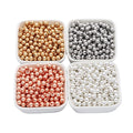 Bulk 2mm 3mm 4mm 6mm Round Non-Tarnish 14K/18K Gold Plated Spacers for Jewelry Making