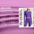RTS Wholesale Sportswear Spandex Fabric Multi-functional Breathable Four-way Stretch Fabric for Sportswear