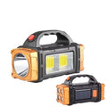 Howlighting LED Flashlight IP65 Waterproof Workshop Outdoor Portable USB Rechargeable Solar Camping Light
