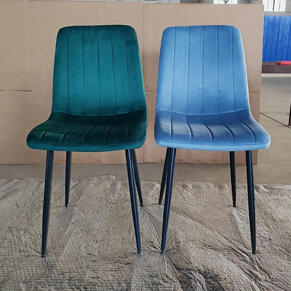 Mid Century Modern Velvet Dining Chairs Kitchen Chair Vanity Chair for Living Room