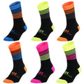 High Quality Anti-Slip Seamless Cycling Socks for Men and Women Crew Compression Sports Running Socks