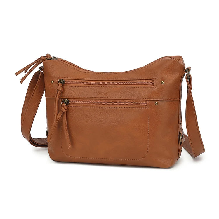 High Quality Pu Leather Shoulder Bags Women Designer Custom Luxury Crossbody Bag Women
