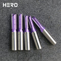 HERO Flush Trim  Cnc Router Bits Milling Cutter for Trimming the Edge of the Processed Sheet Straight Bit with Bearing