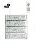 Cheap LED Color Changing Outdoor Explosion Proof RGB Floodlight Housing Aluminum 200W IP65 Remote Control High Bright