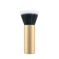 Wholesale Flat Kabuki Foundation Brush Magic Stippling Cosmetic Brush with Synthetic Hair and Metal Handle