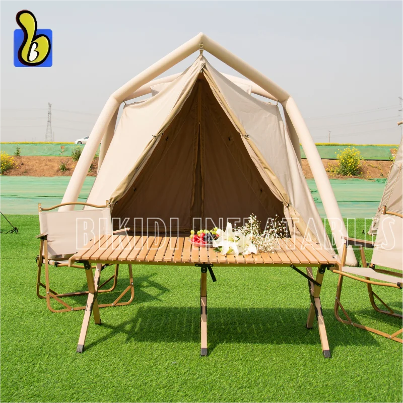 European Style Nature Family Hiking Pentagonal Beach Waterproof Inflatable Air Camping Tent