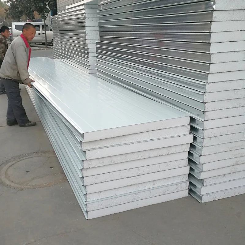 Canglong Brand Cheap Factory Price PU Sandwich Panels Galvanized Steel for Workshop Warehouse Construction Insulation 5-Year
