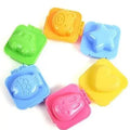 6pcs DIY Carton Egg Mold Kitchen  Egg Tool Bento Lunch Box Cute Funny Boiled Egg Mold
