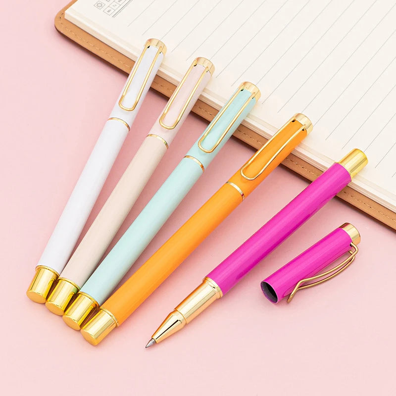 Manufacturers Wholesale Metal Signature Pen Student Office Stationery Pen Business Gifts Customizable Printed logo