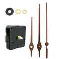 Long Wood Hands Sangtai 6168S Sweep Wall Clock Movement Machine Repair Kit Shaft Length 14