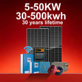 20kw off Grid Tie Solar Panel Energy System Complete for Home With Battery Full Set Energy Storage System