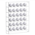 For 20 & 30 Pcs Golf Balls Display Rack PMMA Material Golf Ball Display Showing Stand