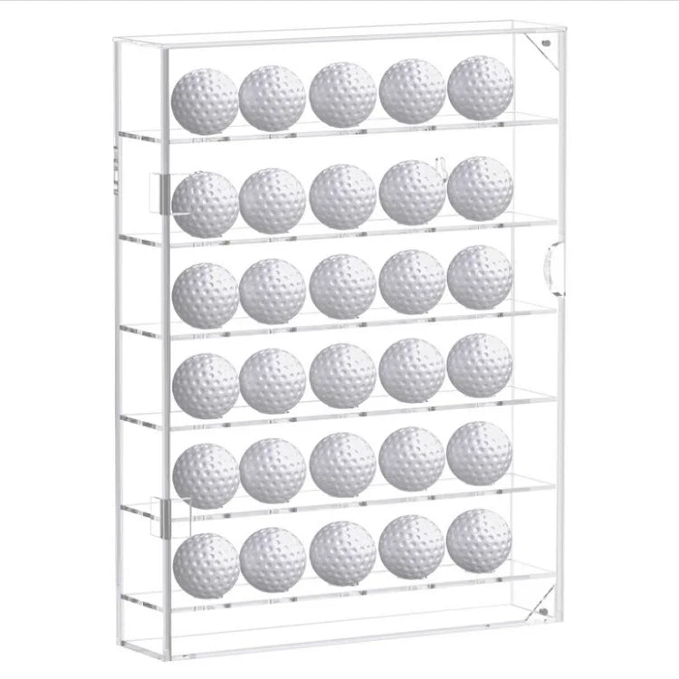 For 20 & 30 Pcs Golf Balls Display Rack PMMA Material Golf Ball Display Showing Stand
