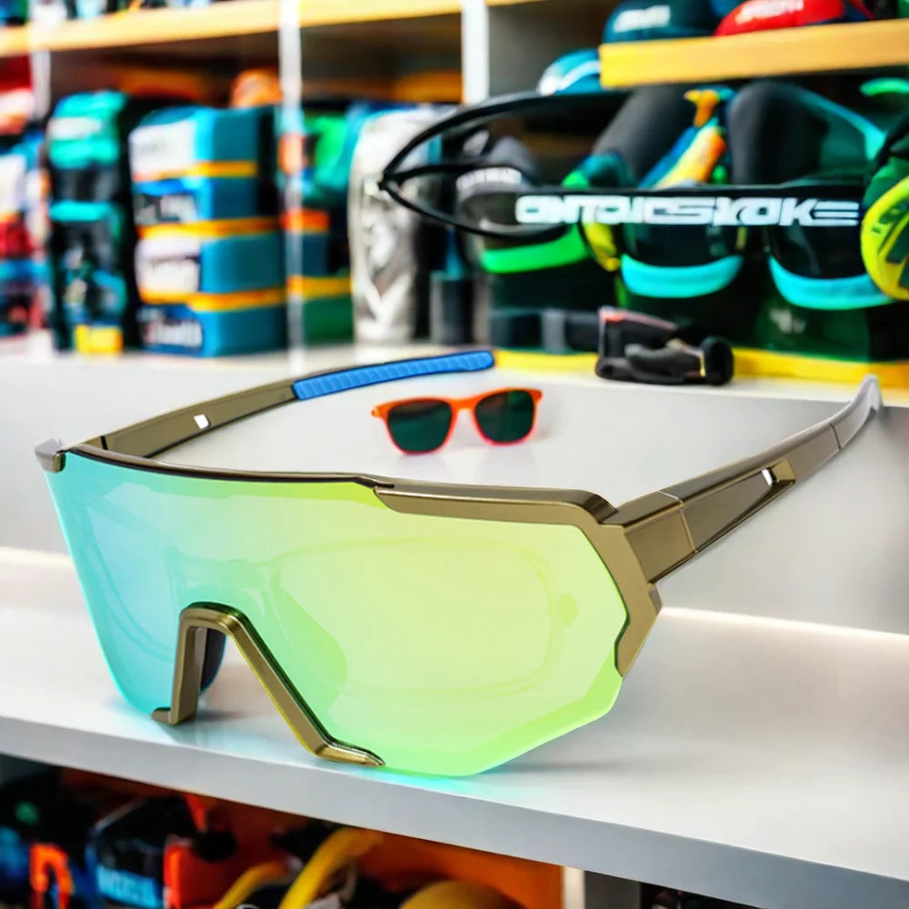 HUBO Outdoor Fashion Sports Cycling Sunglasses Polarized UV400 Photochromic Lenses Anti-Fog Anti Scratch Protection Unisex