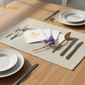 OEM MAAZA 2-Ply Virgin Wood Pulp White 4-Fold Napkin Tissue Paper Custom Logo Manufacturers' Lunch/Dinner Bag Style