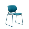 Hot Sale Modern Fabric Dining Chair With Metal Legs Dinning Chairs Home Hotel Furniture Living Room Chairs