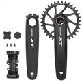 MTB Crankset with Bottom Bracket and Narrow-Wide Chainring 34T 36T 38T 40T 7075  Aluminum Single Speed 170 Crank Arms