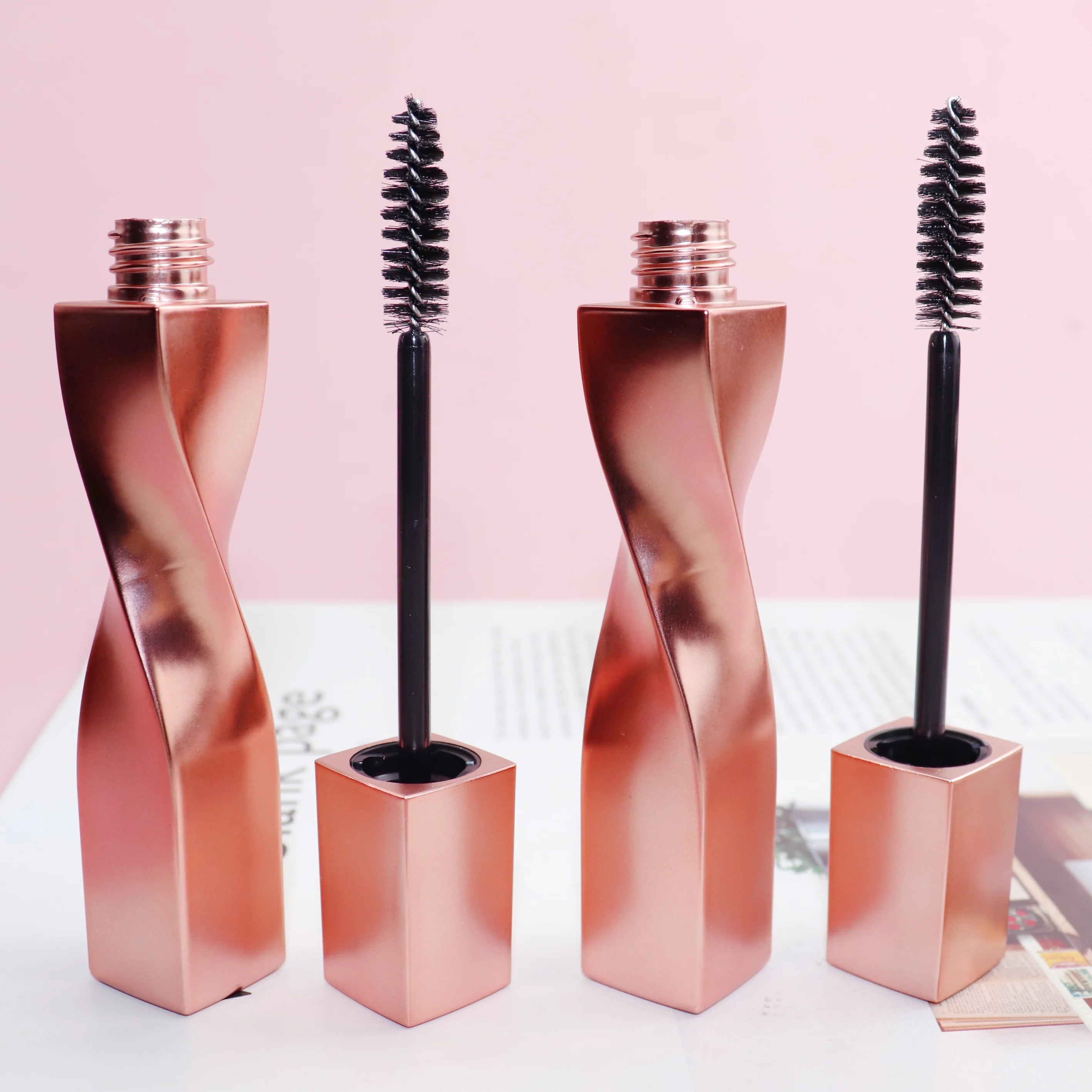 Private Label Lengthening Curling Colorful Mascara - 12pcs Waterproof Long-Lasting Organic Liquid Maskara Bulk