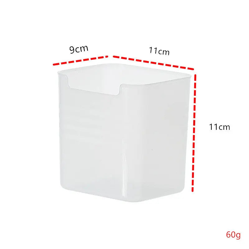 BPA Free Fridge Door Shelf Basket Storage Box Fruit Vegetable Spice Food Counter Cabinet Refrigerator Organizer Bin Set