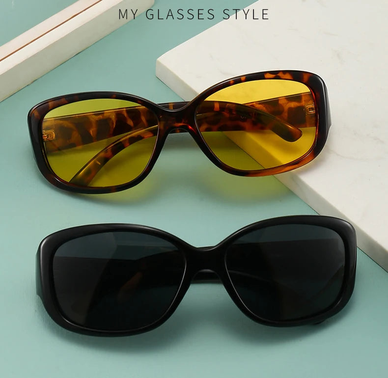 Trending Eyeglasses 2023 Vintage Sunglasses Mens Oval Polarized Eyeglasses Customizable for Men Big Frame Sun Glasses