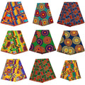 Factory Customize  African Ankara 2-side Printed Dutch Wax Fabric 100% Cotton Printed Cloth Fabric for Home Textile Dress Skirt