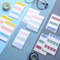 Creative  School Student Sticky  Memo Pad   Index Label Note Paper  Mark Solid Color Basic Mark Sticker Index Sticker