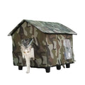 Premium Customizable Outdoor Pet Heated Shelter Factory-Durable and Waterproof Oxford Fabric for Community Cats