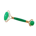 HZ Fashion Gemstone Natural Stone Green Aventurine Facial Roller Skin Clean Beauty Device