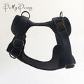 2024 All-Weather Nylon Puppy Harness Lightweight and Safety Adjustable Easy Control Dog Harness for Outdoor Patrol Training